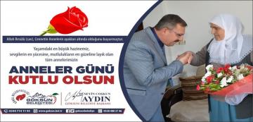 Başkan Aydın’dan Anneler Günü Mesajı!