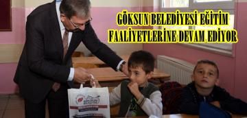 GÖKSUN BELEDİYESİ EĞİTİM FAALİYETLERİNE DEVAM EDİYOR.