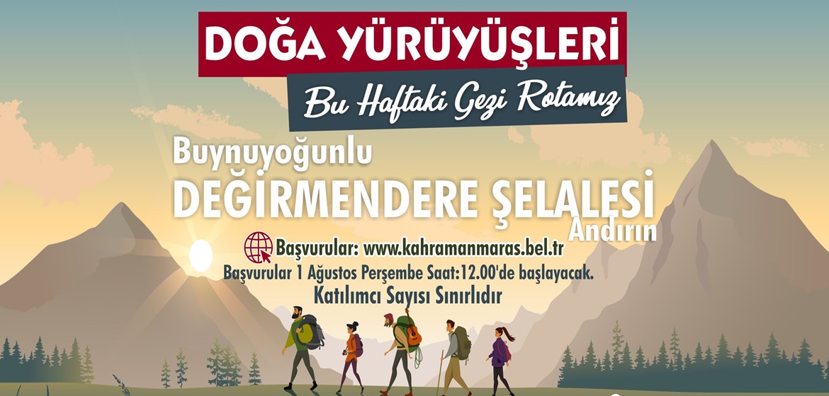 Doğa Yürüyüşleri’nin Bu Haftaki Rotası: Değirmendere Şelalesi.