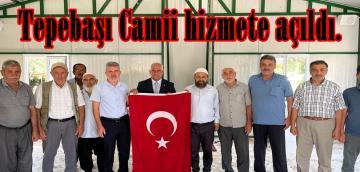 Tepebaşı Camii hizmete açıldı.