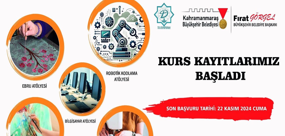 Büyükşehir’in Kursları Özel Katılımcılarını Bekliyor!